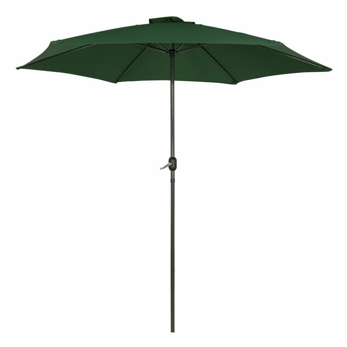 Umbreală de soare Aktive Verde Aluminiu 300 cm Ø 4,8 cm