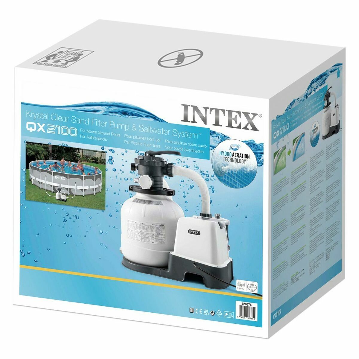 Stație de purificare a apei din piscină Intex Filter Pump 32000 L