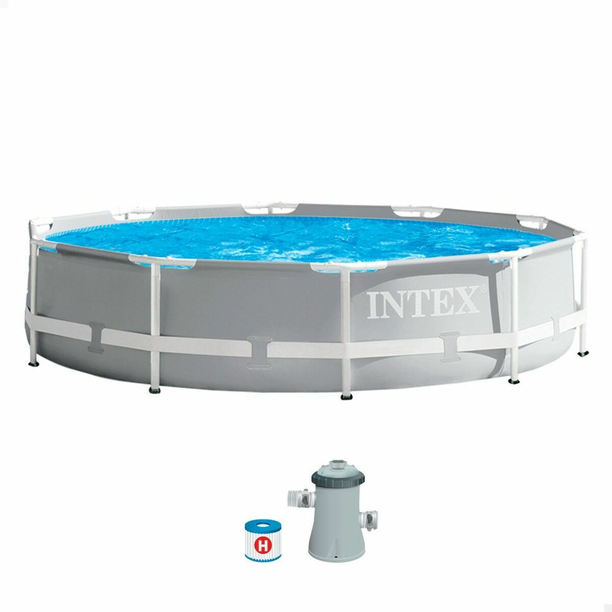 Piscină Detașabilă Intex Prism Frame 305 x 76 cm 4485 L Rotundă
