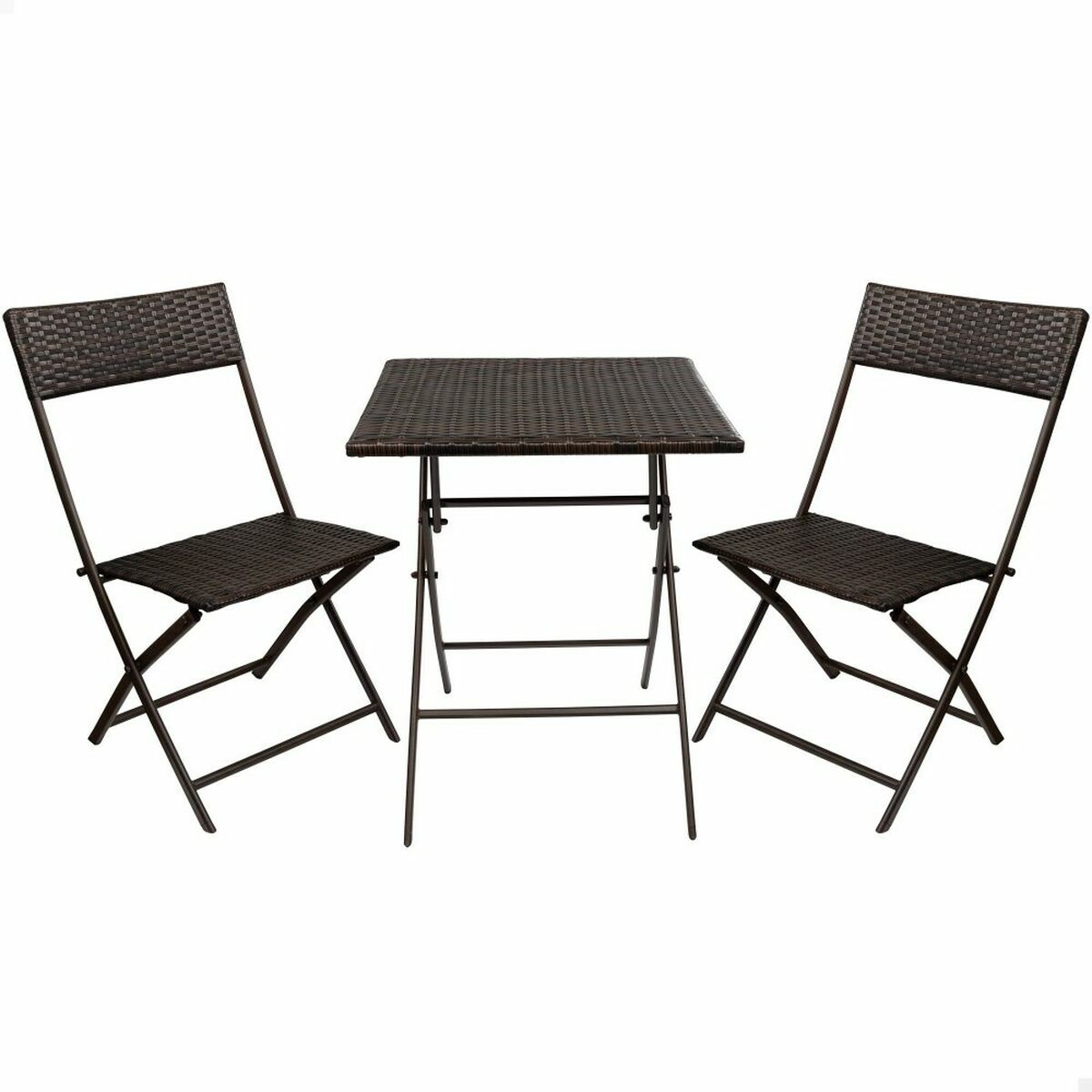 Set de Masă cu 2 Scaune Aktive Pătrat 60 x 72 cm