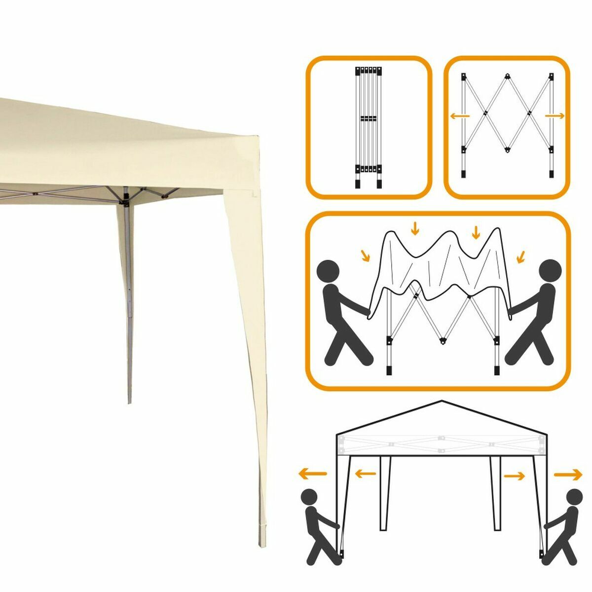 Chioşc Aktive 300 x 300 x 240 cm