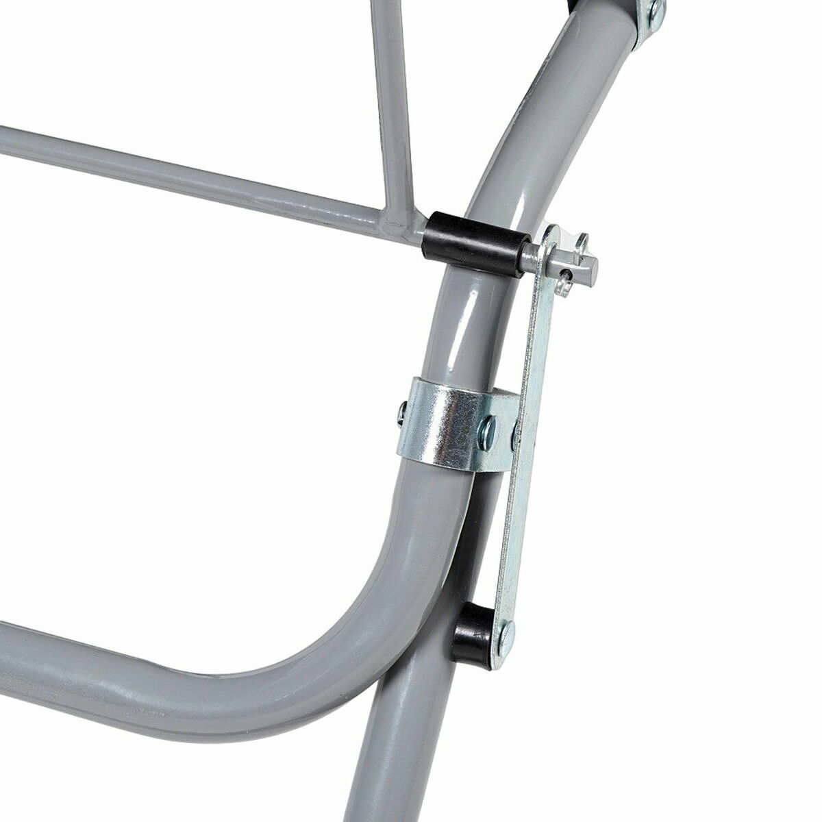 Șezlong inclinat Aktive Poliester 600D Oțel Negru 177 x 47 x 34 cm