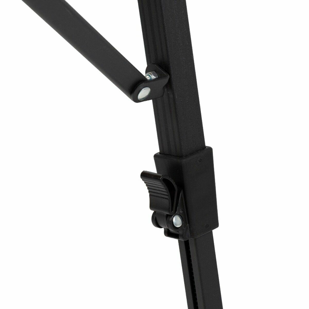 Masă Pliabilă Aktive 90 x 70 x 57 cm Camping Negru Maro Aluminiu