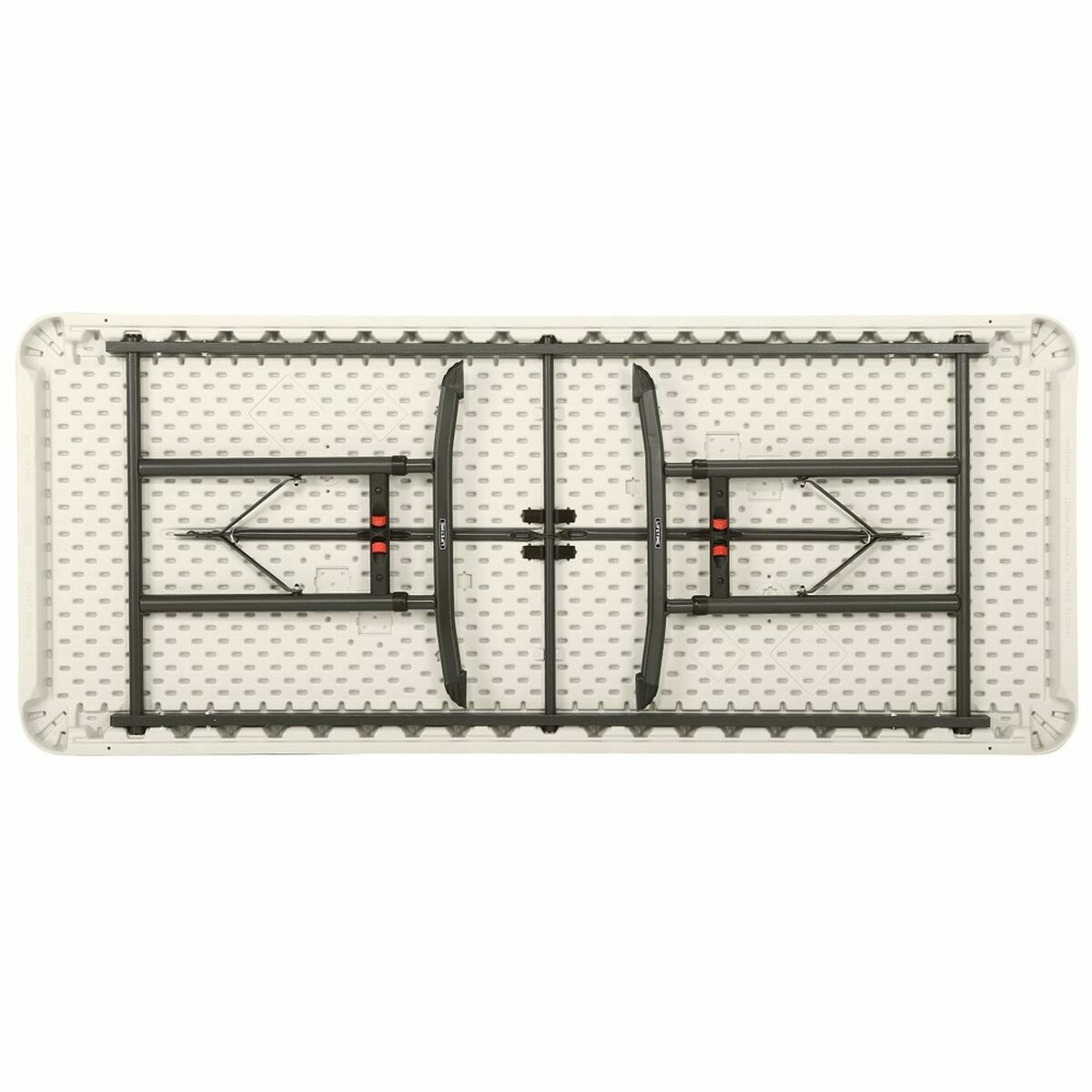 Masă Pliabilă Lifetime Alb 183 x 76 cm Dreptunghiular