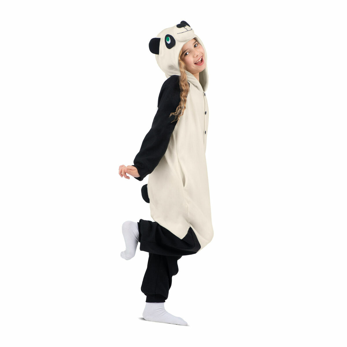 Costum Deghizare pentru Copii My Other Me Alb Urs Panda M 2 Piese