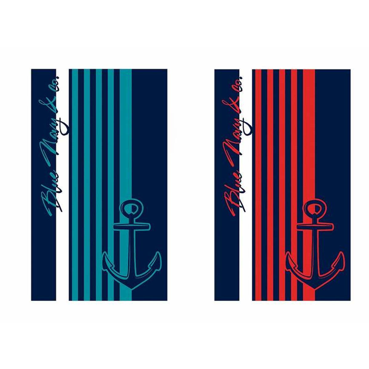 Prosop de Plajă Secaneta Inkara 100 x 170 cm Jacquard Кадифе