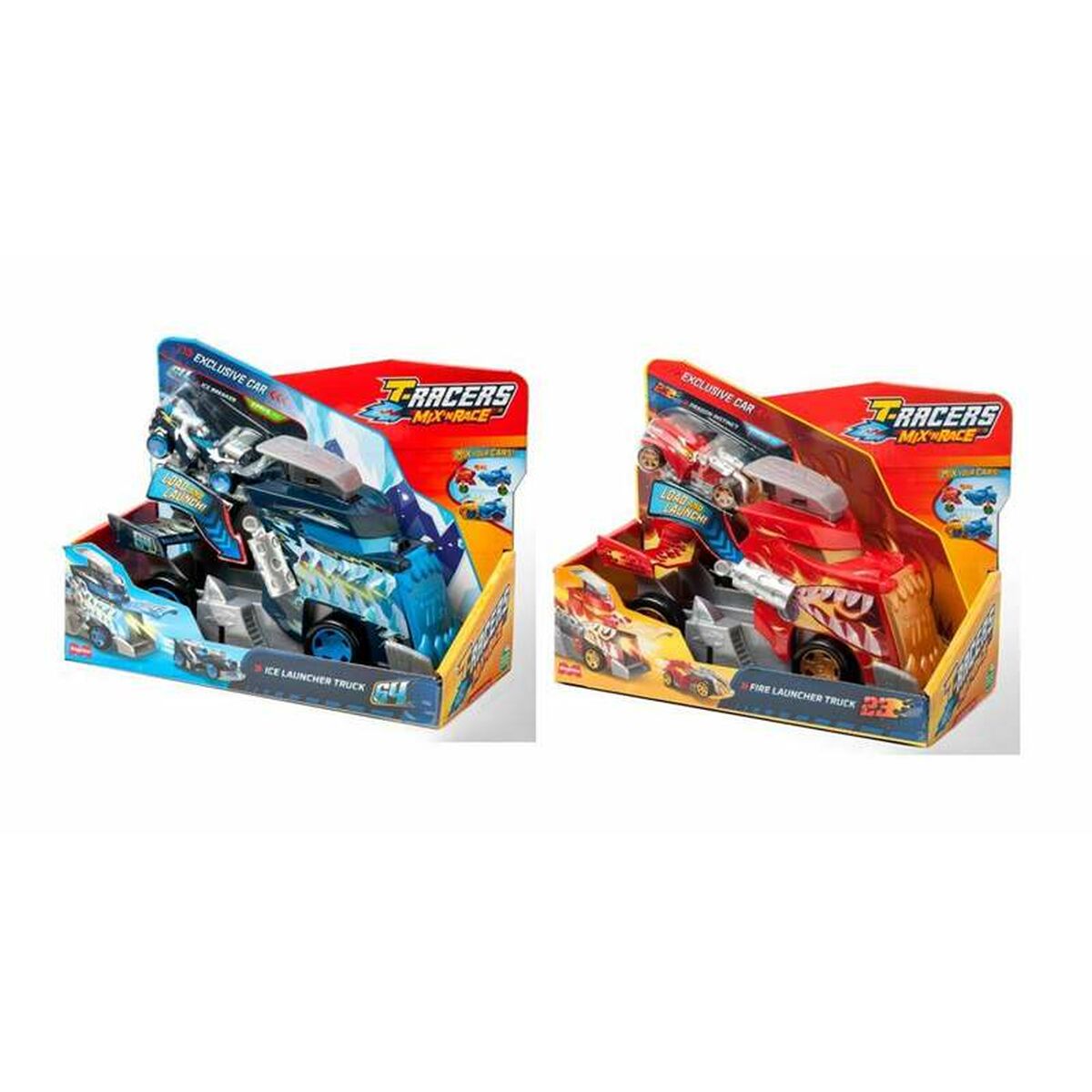 Camion Autotransporter Magicbox Launcher Truck T-Racers Mix 'N Race 10 x 16,8 x 22,5 cm Mașină