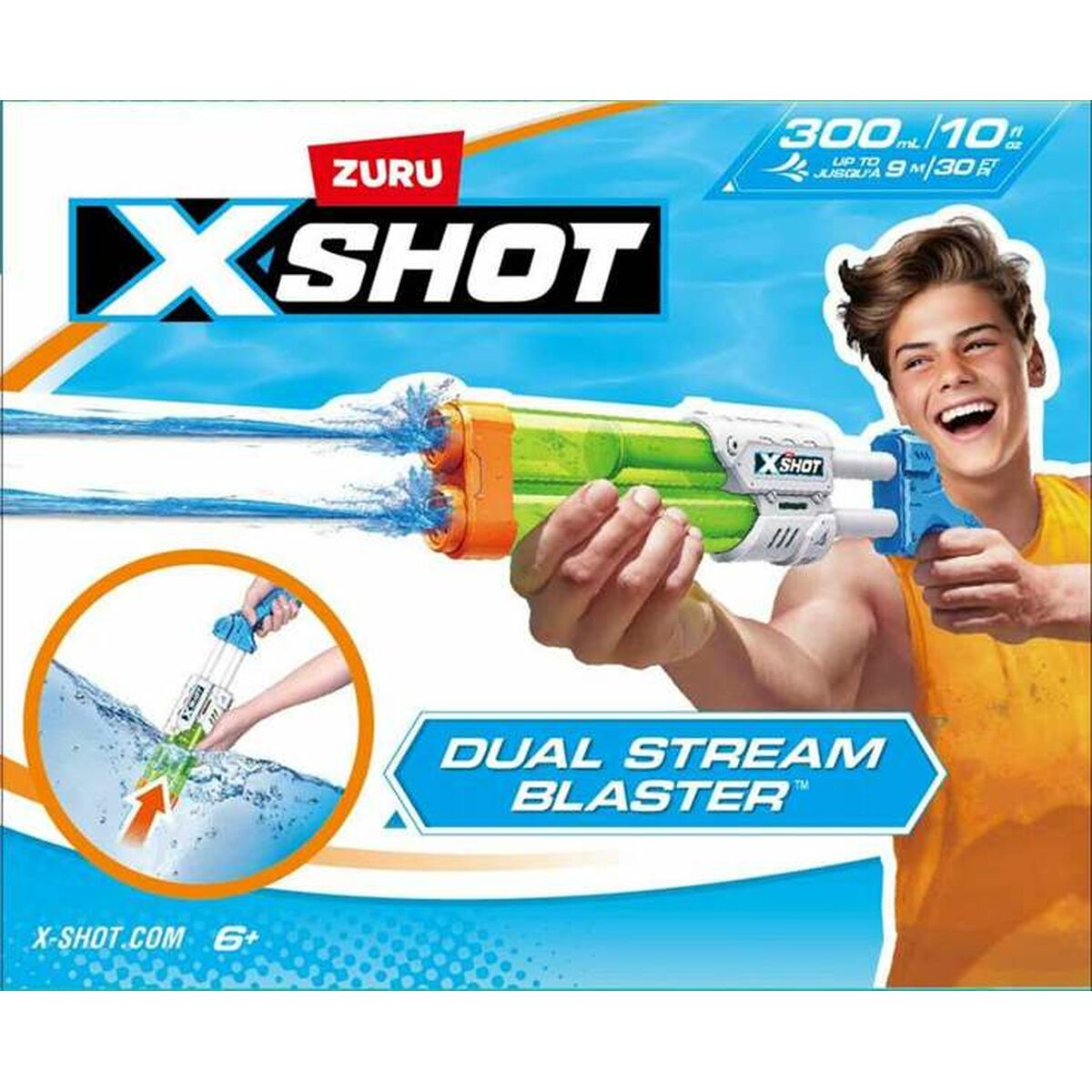 Pistol cu Apă Zuru X-Shot Small Quad Stream Blaster 13 x 40 x 5 cm