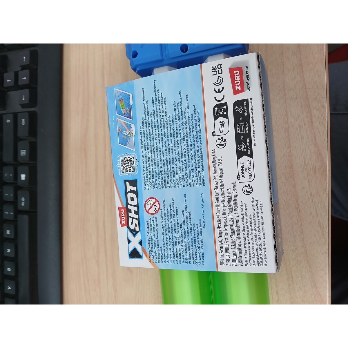 Pistol cu Apă Zuru X-Shot Small Quad Stream Blaster 13 x 40 x 5 cm