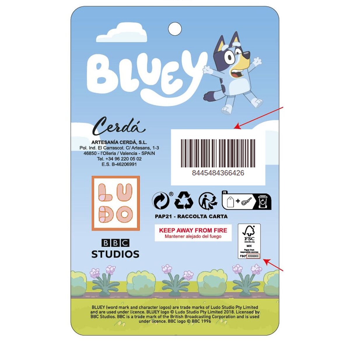 Ochelari de Soare pentru Copii Bluey