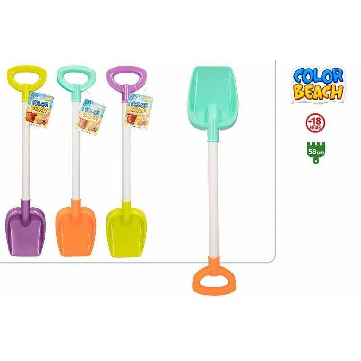 Lopată din Plastic Colorbaby 58 cm
