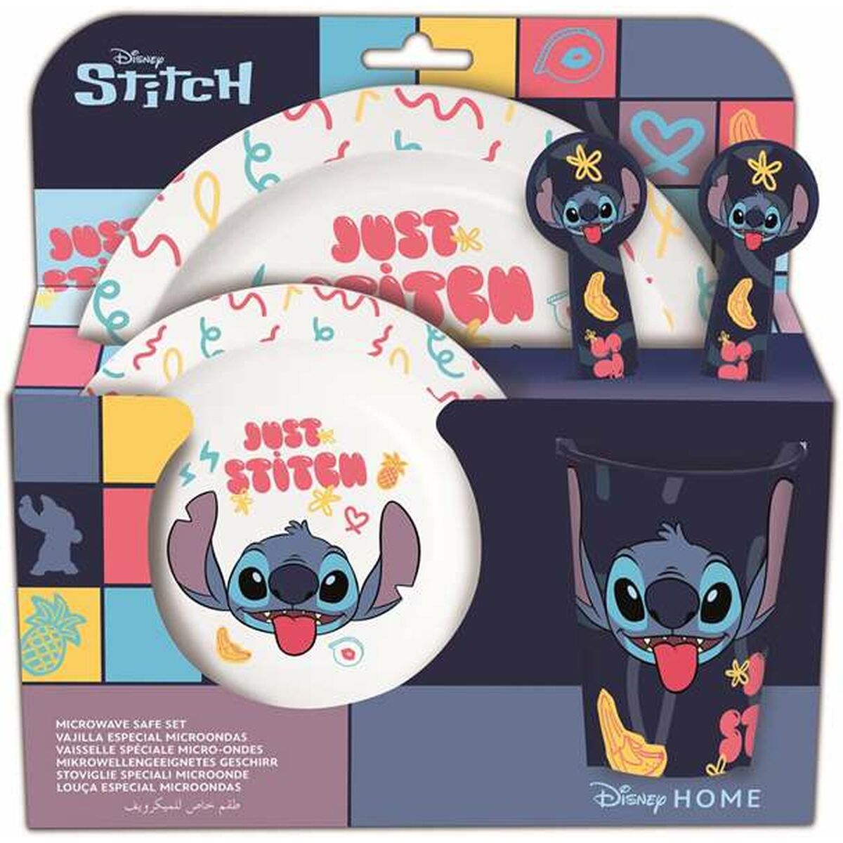 Set de picnic Stitch Infantil 5 Piese