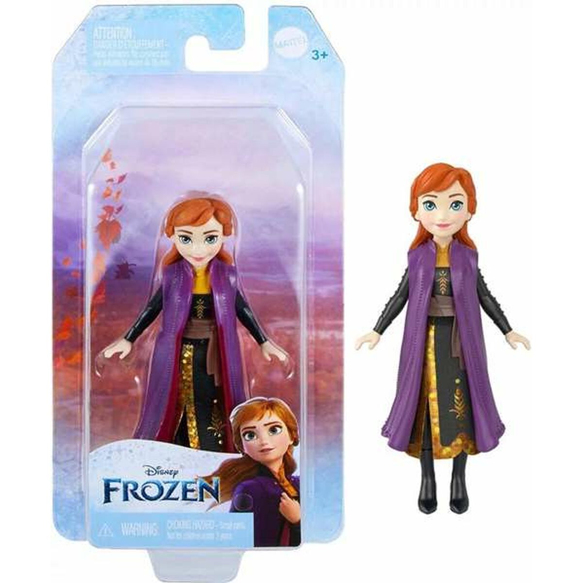 Păpușă Mattel Frozen Mini Disney 12 cm
