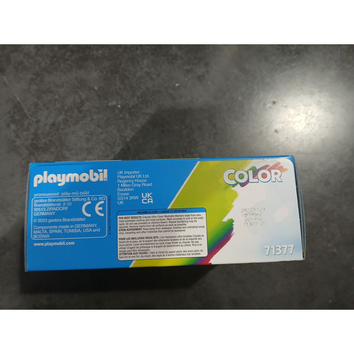 Playset Playmobil Color Motocicletă 18 Piese