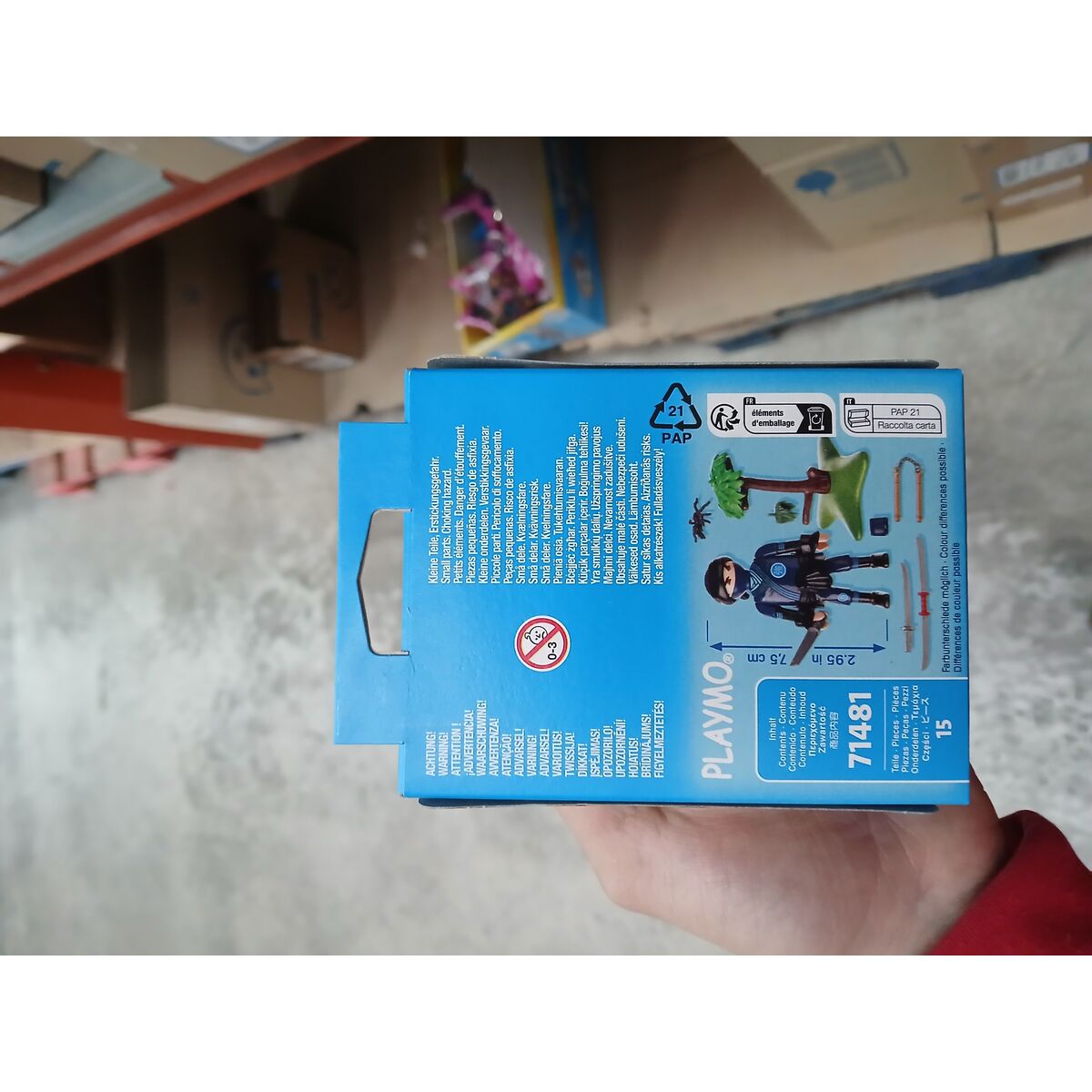 Playset Playmobil Ninja 15 Piese