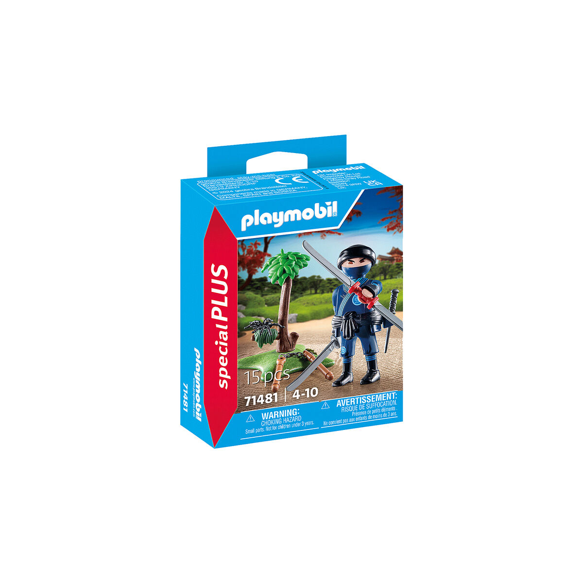 Playset Playmobil Ninja 15 Piese