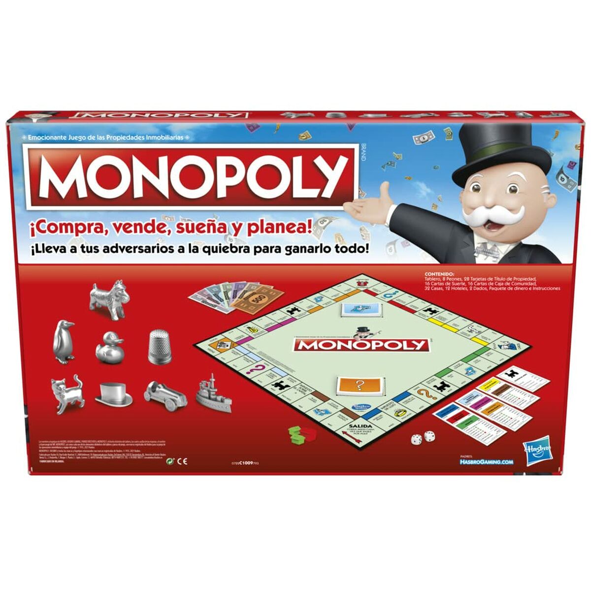Joc de Masă Hasbro Monopoly Clasico Madrid ES
