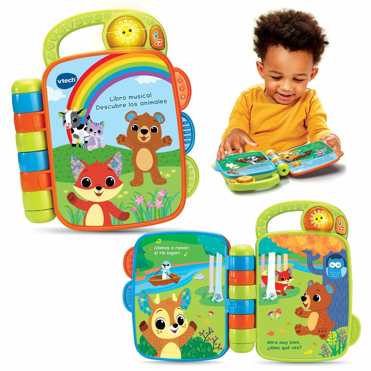 Prima Mea Carte Muzicală Vtech 18,8 x 5,5 x 21,6 cm animale