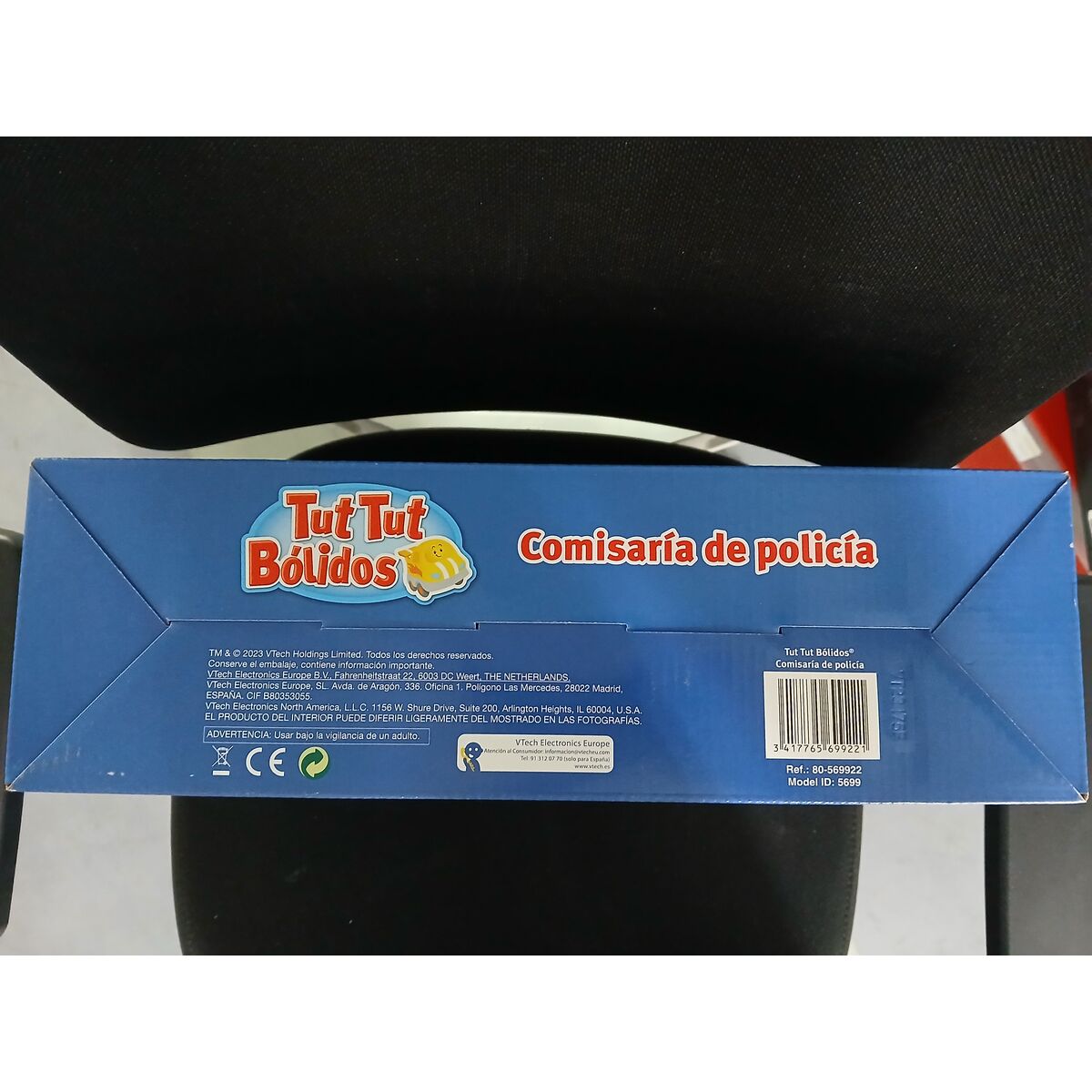 Set de Jucării cu Vehicule Vtech Tut Tut Bolidos 28 x 11,5 x 28 cm Polițist