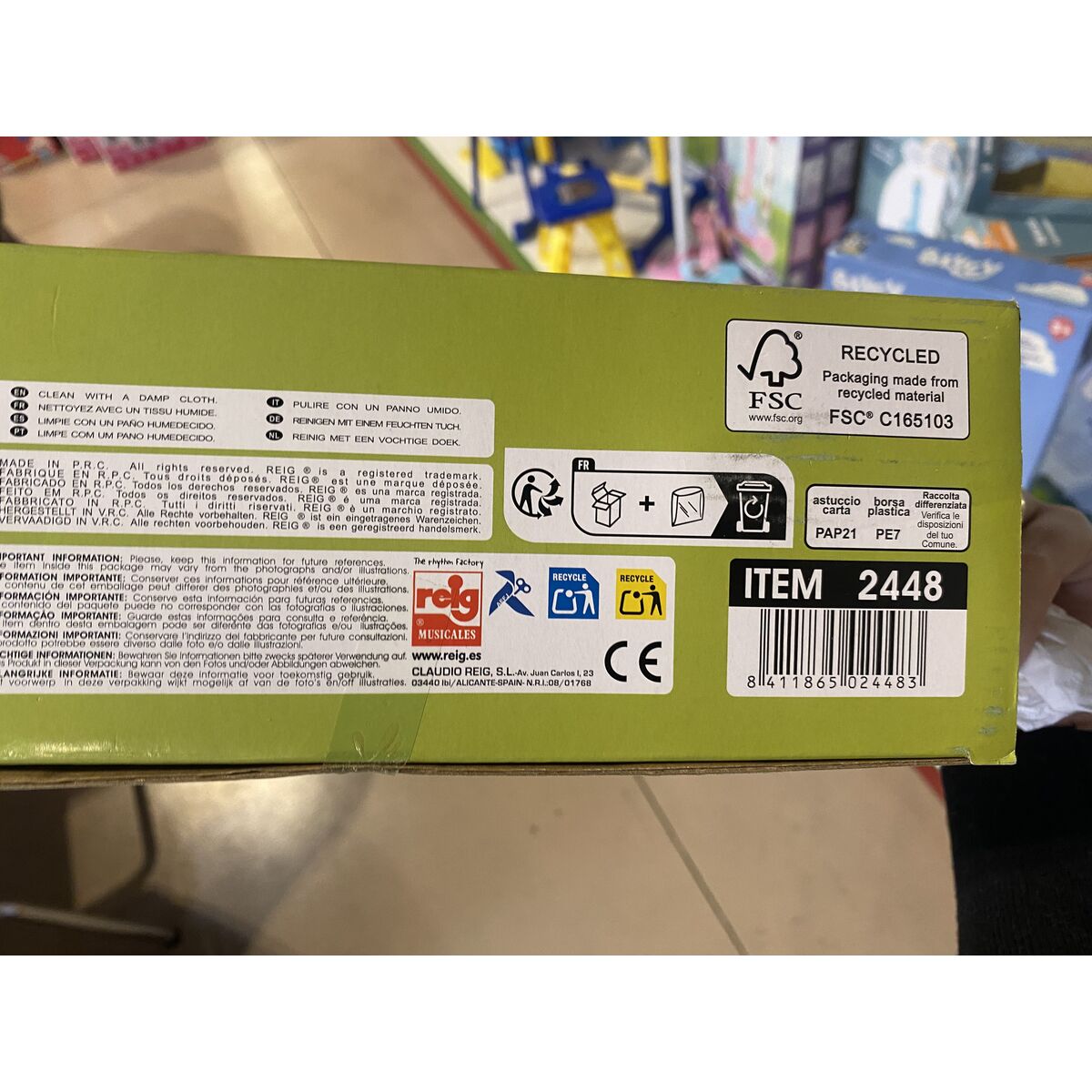 Pian jucărie Spongebob Electronic