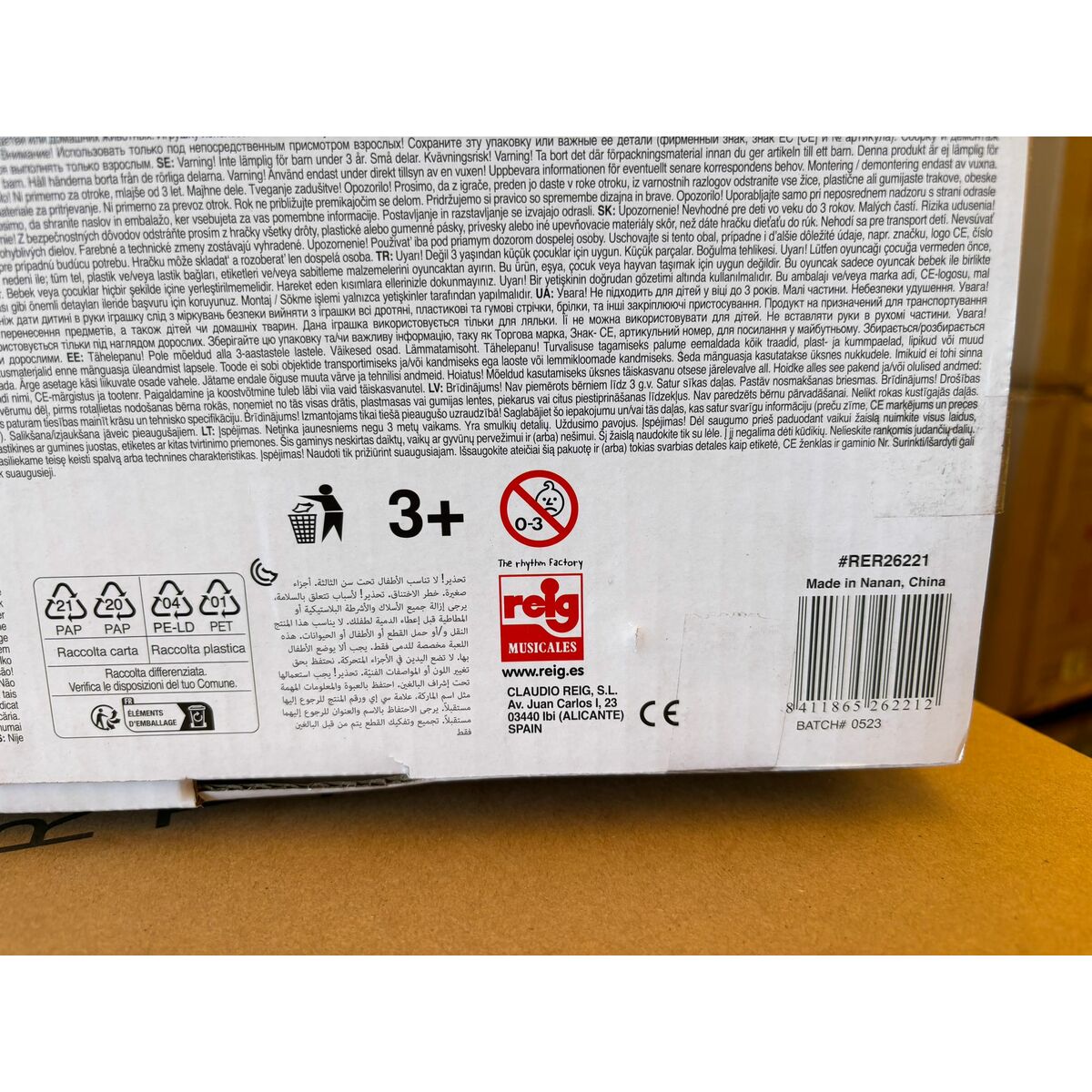 Cărucior pentru Păpuși Reig Geamănă Roz