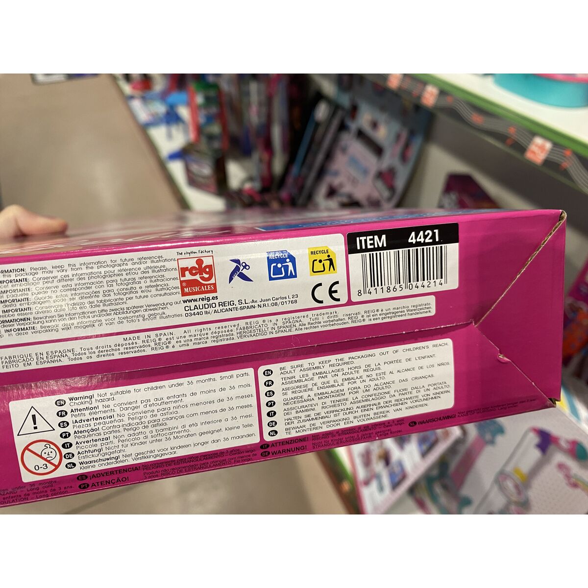 Chitară pentru Copii Reig Barbie