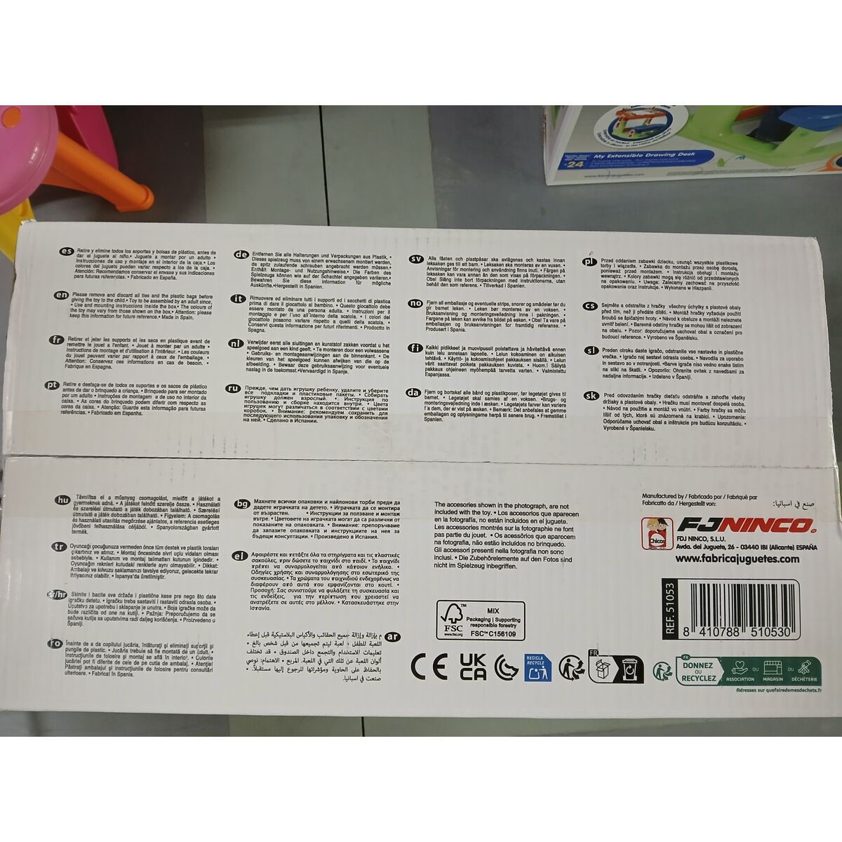 Birou Chicos Activity 57 x 72 x 49 cm Infantil