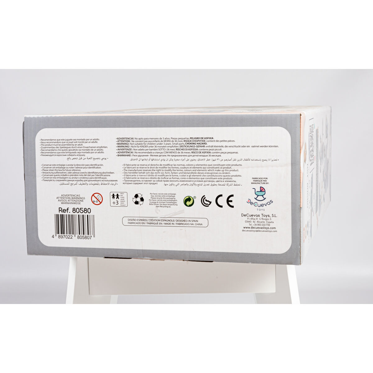 Cărucior pentru Păpuși Decuevas Coco 41 x 62 x 70 cm