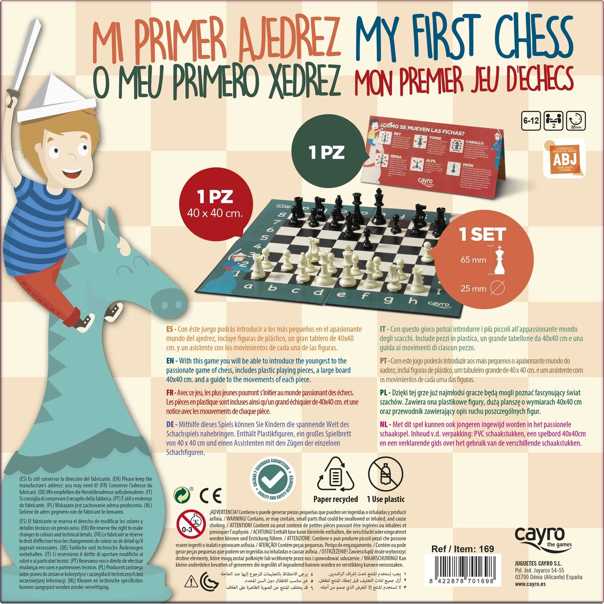 Șah Cayro My First Chess