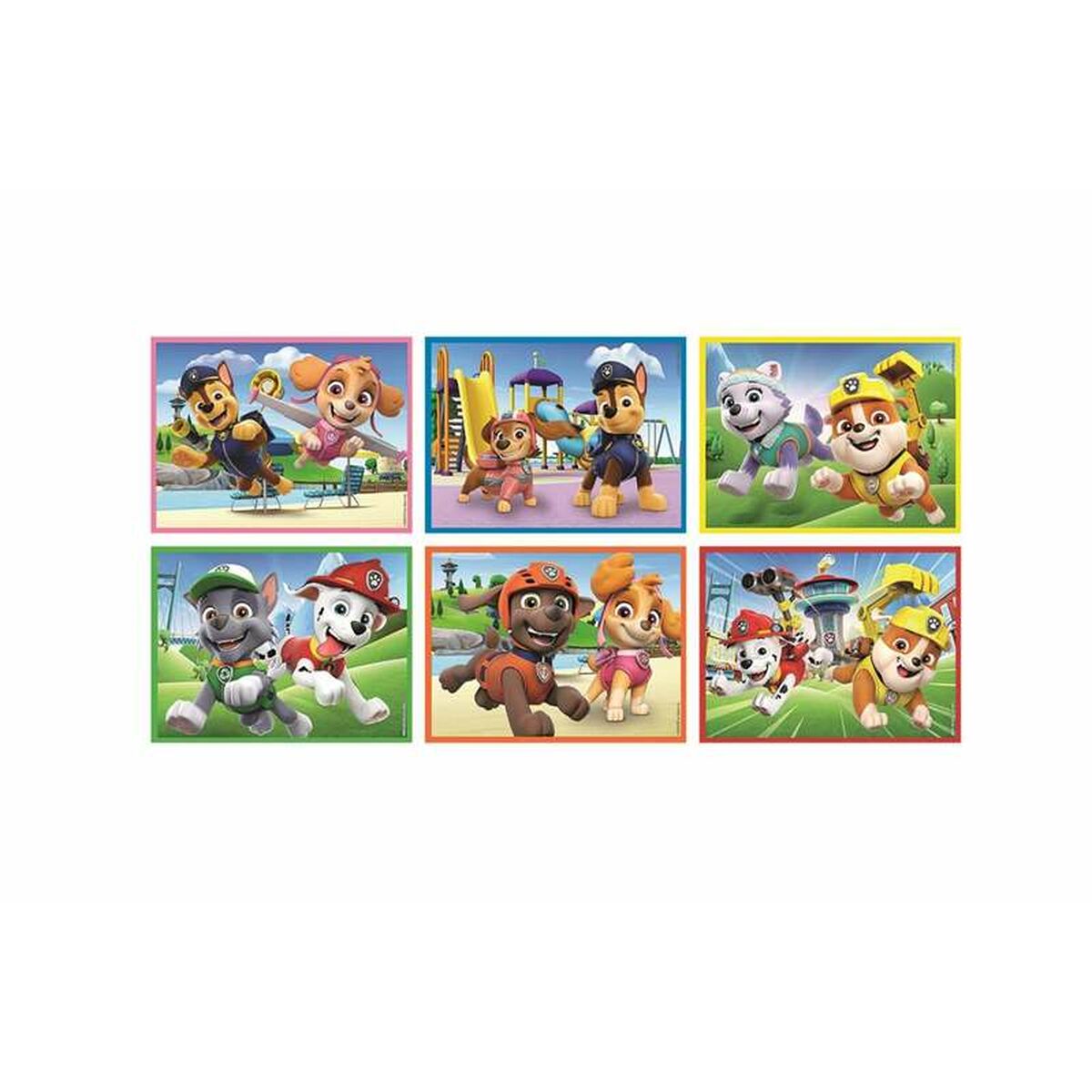 Puzzle pentru Copii din Lemn The Paw Patrol