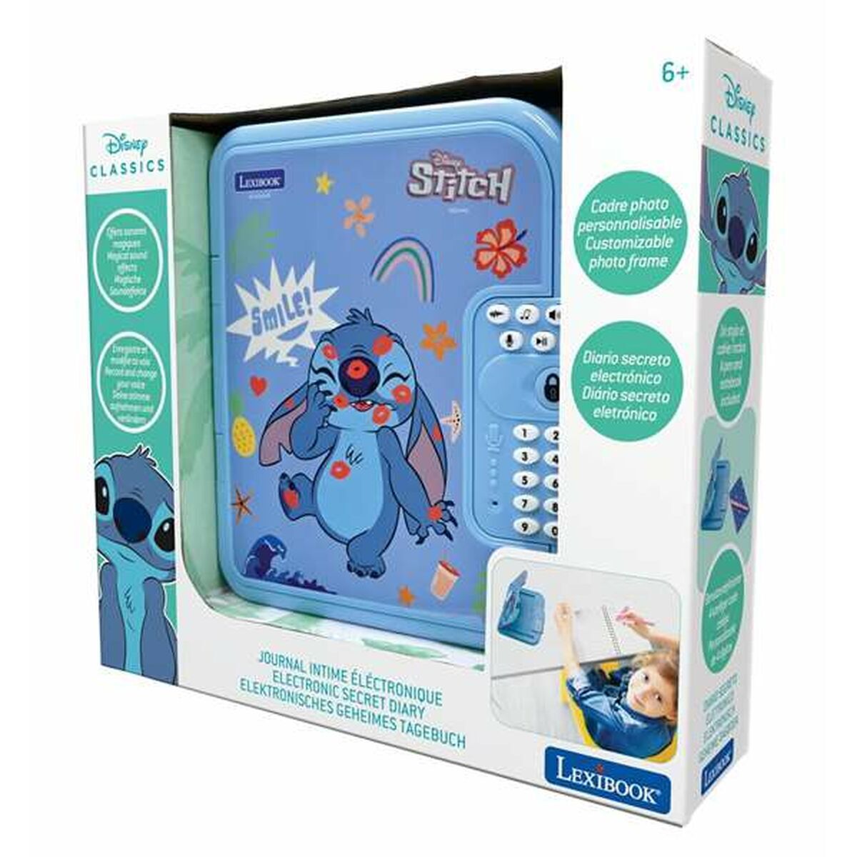 Creioane Lexibook Plastic Albastru