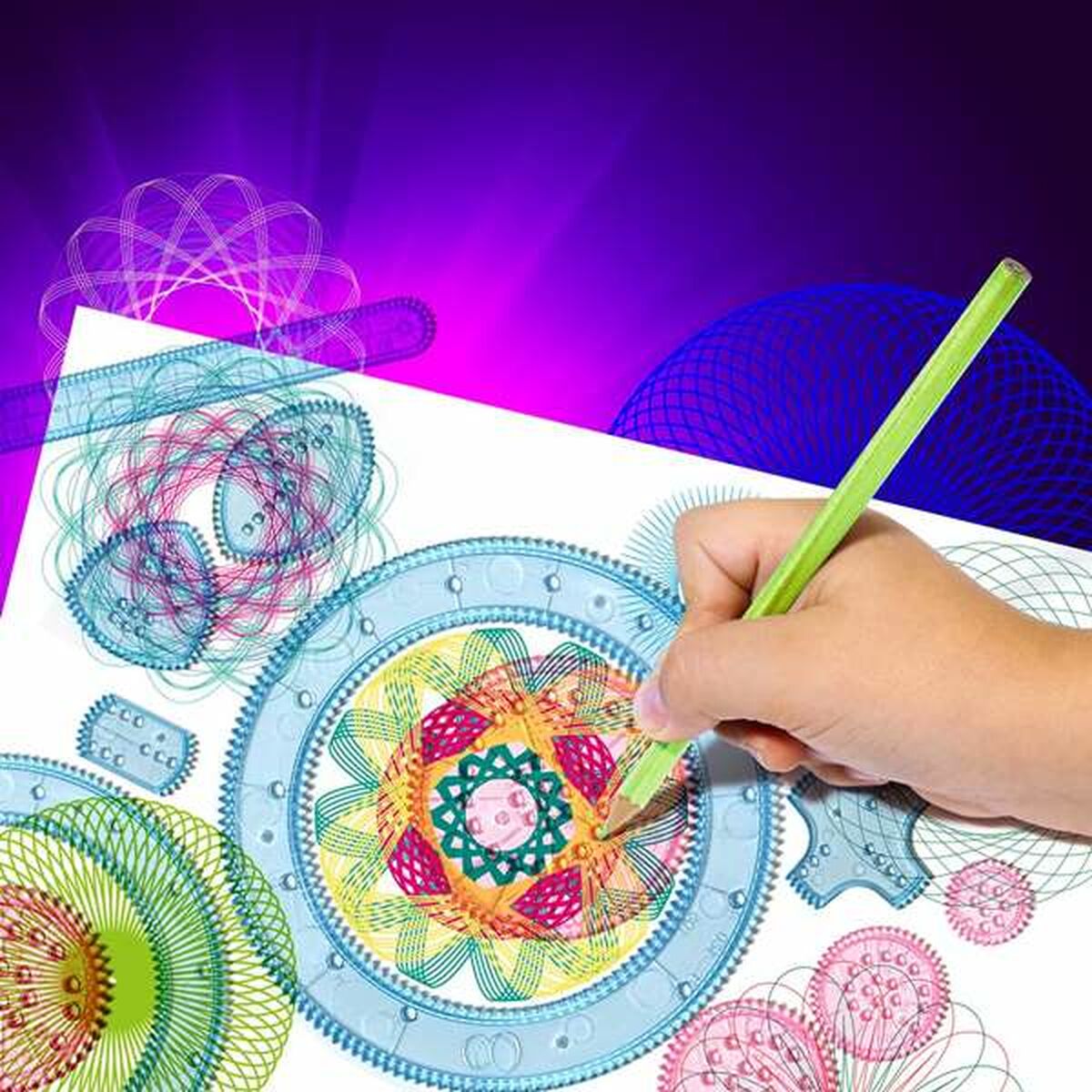 Set pentru desen Moltó Graphics 28 Piese