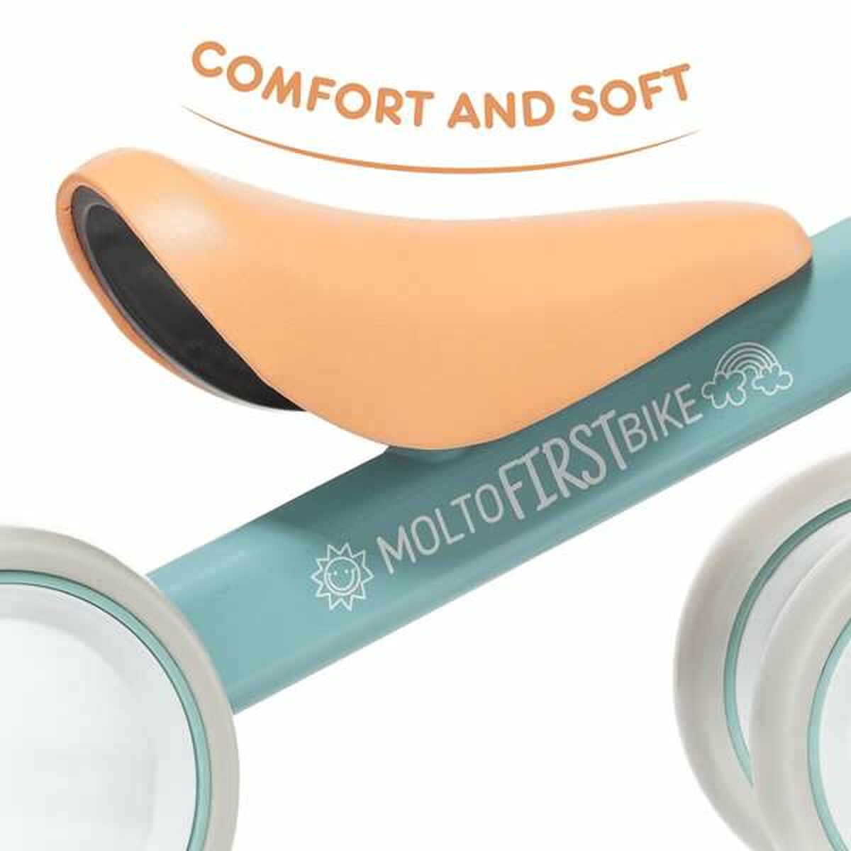 Mașină-Premergător Moltó Albastru 38,5 x 25 x 5 cm Bebeluși