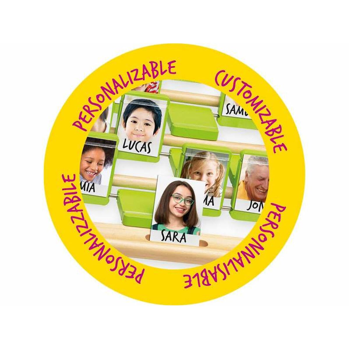 Joc din lemn Cayro Quien es quien 25 x 18 x 33 cm