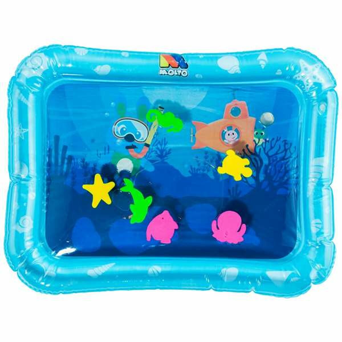 Covoraș pentru jocuri gonflabil cu apă pentru bebeluși Moltó Playsense 80 x 28 x 82 cm
