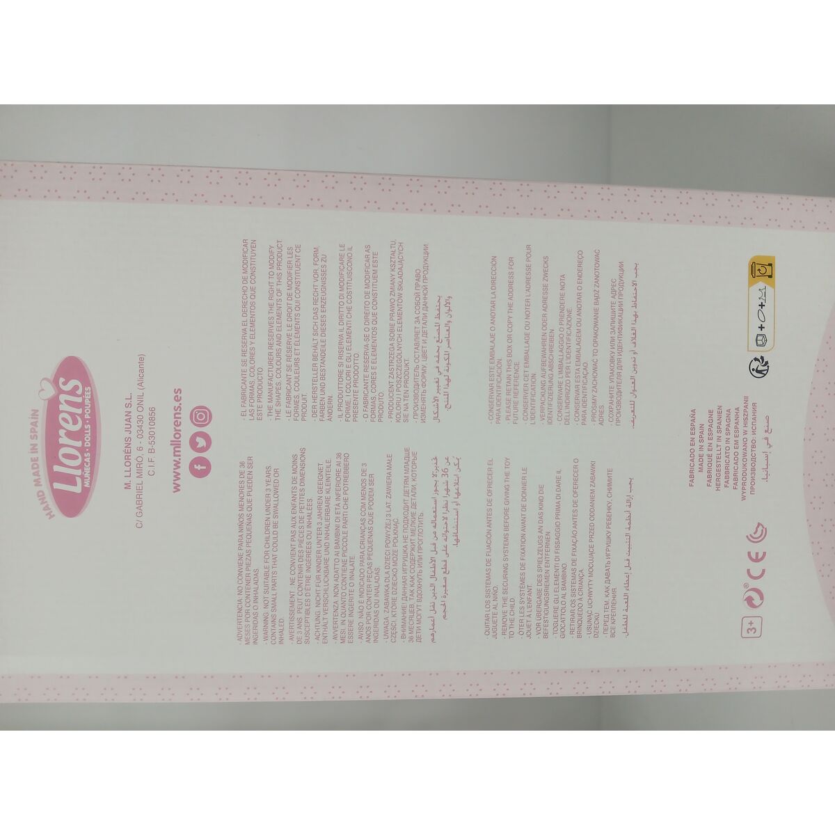 Păpușă Bebe Llorens 36 cm