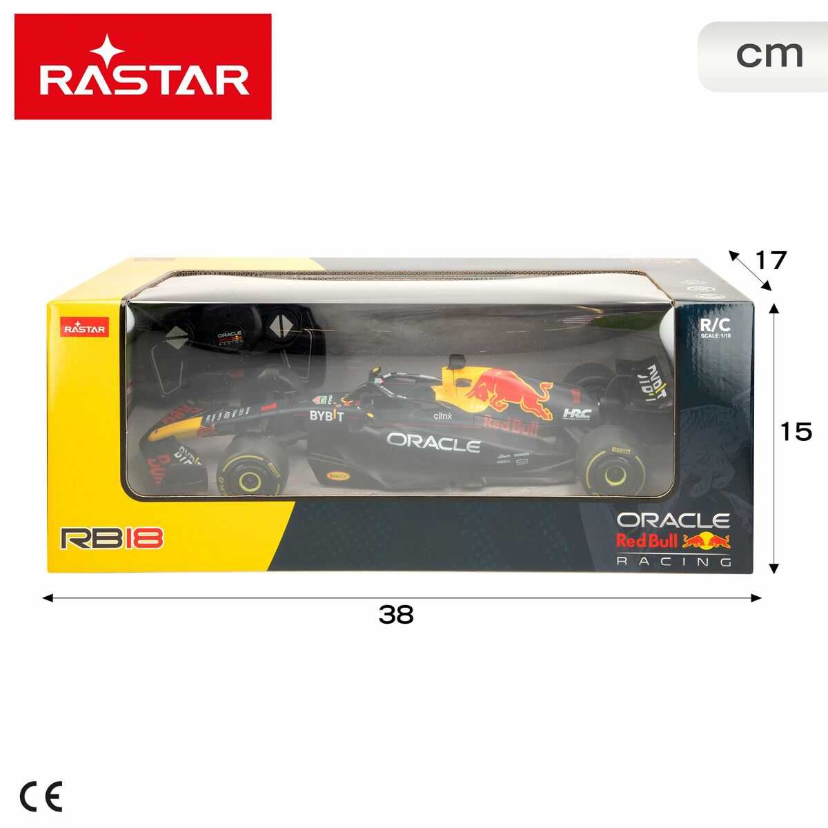 Mașină Radio Control Red Bull Oracle RB Racing RB18 F1 1:18