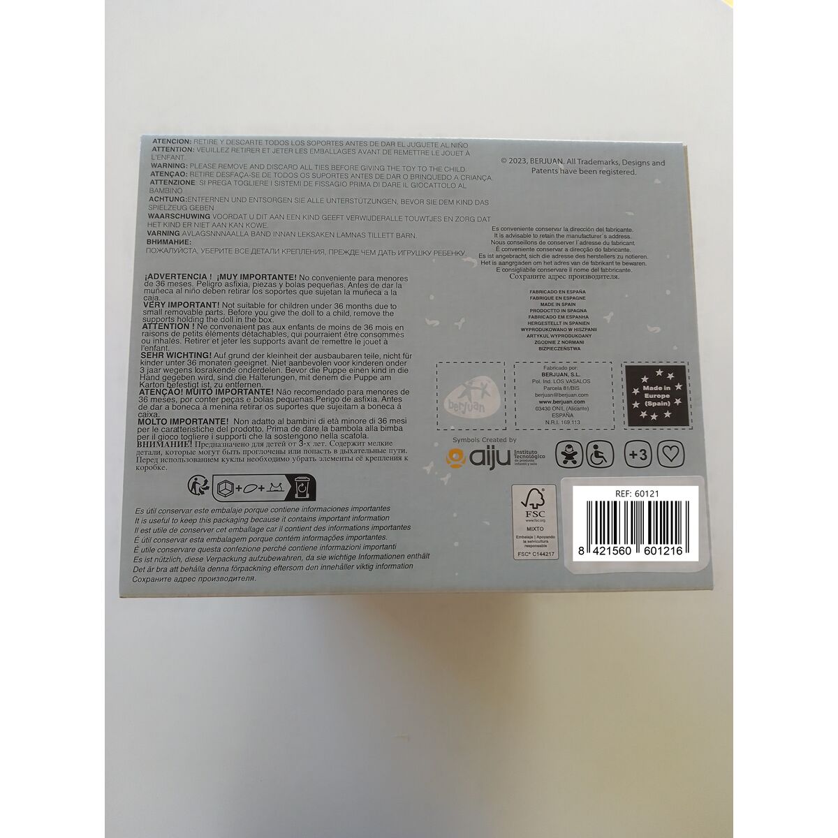 Jucărie de Pluș Berjuan Anireal Câine 35 cm