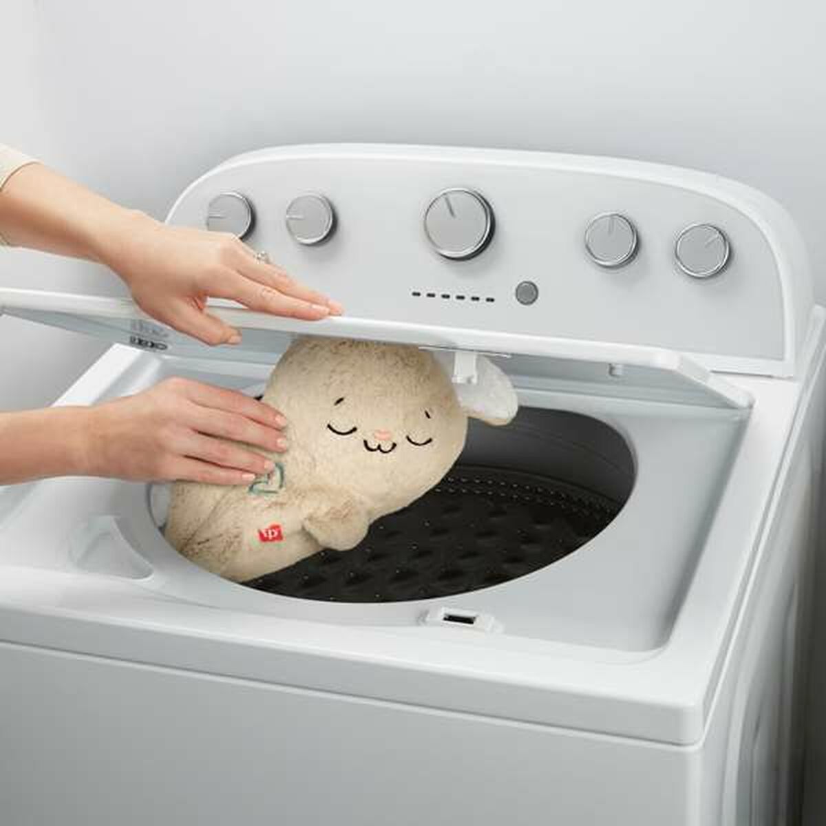 Jucărie de Pluș cu Sunet Fisher-Price Iepure Plastic