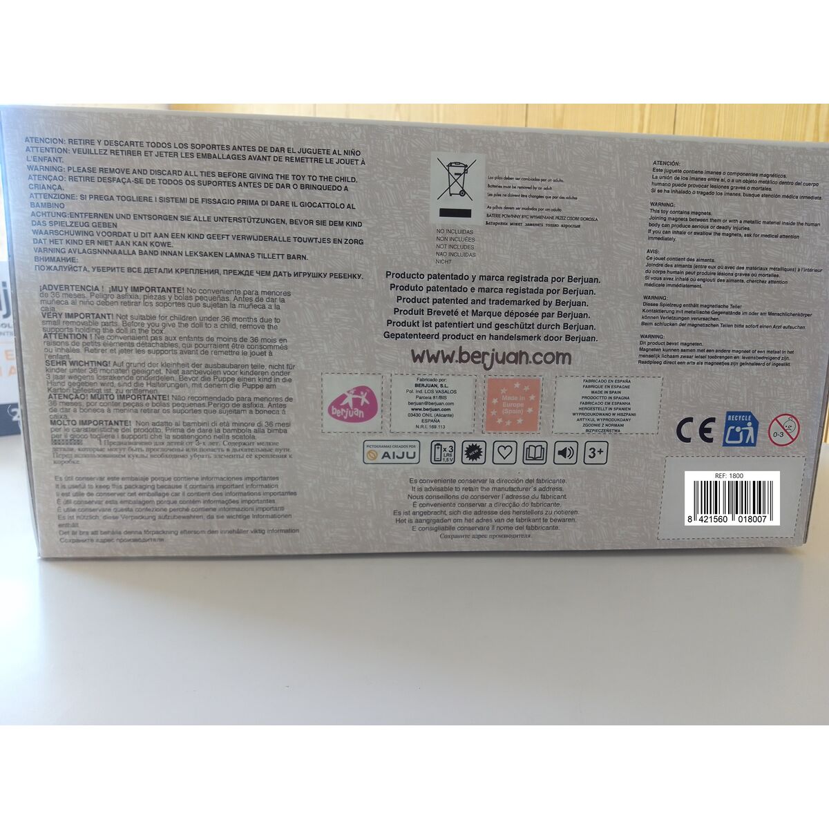 Păpușă Bebe Berjuan 50 cm