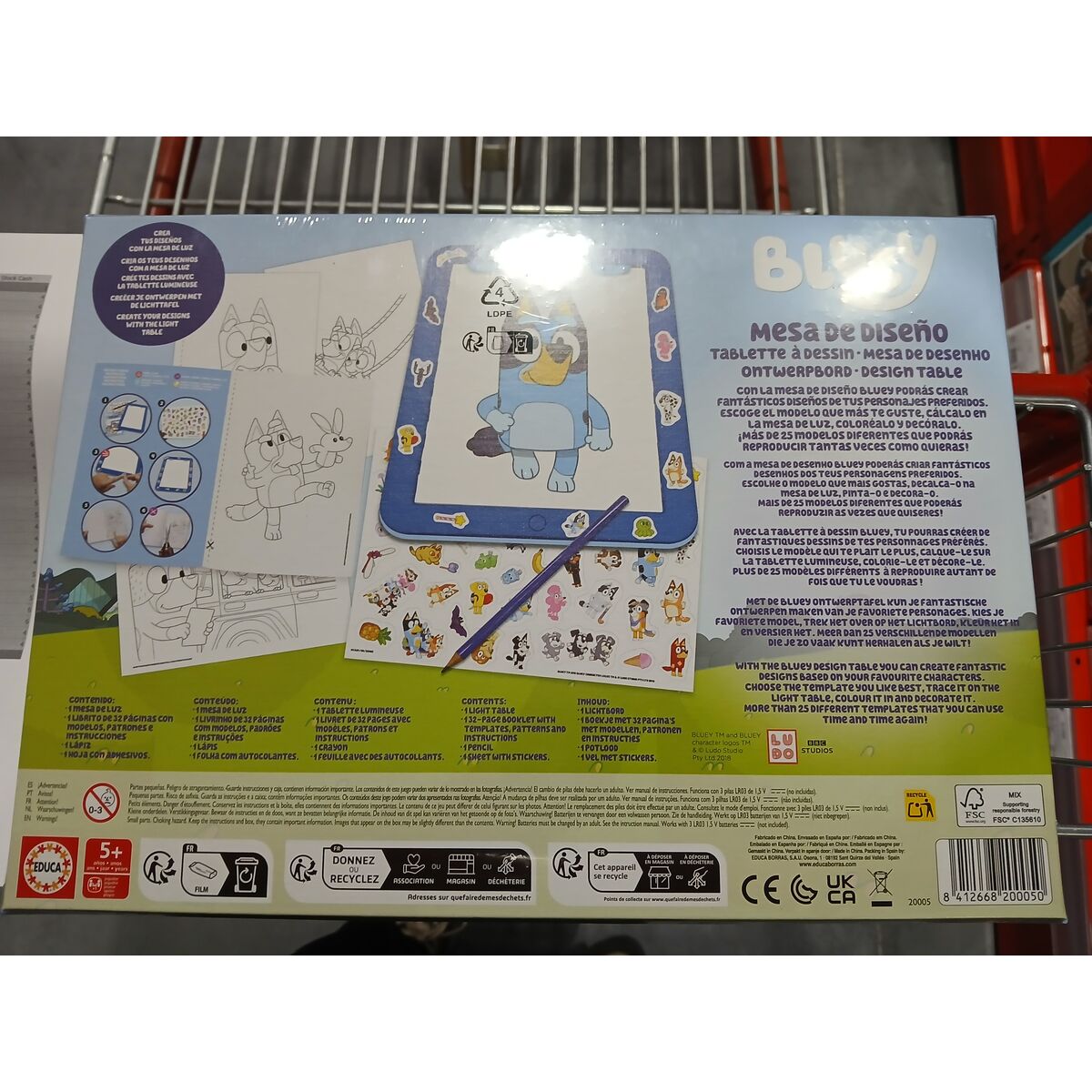 Set pentru desen Bluey