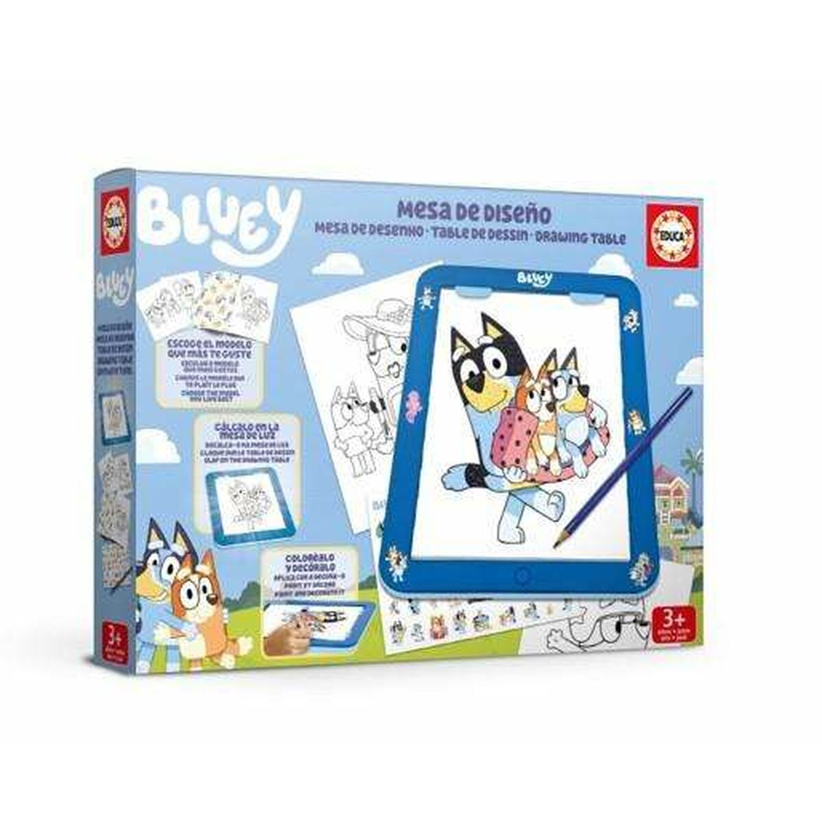 Set pentru desen Bluey