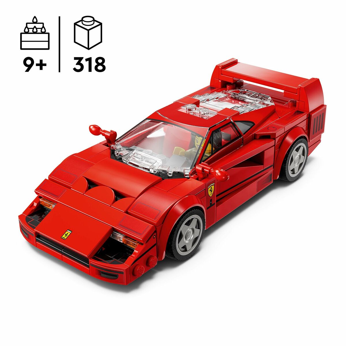 Set de Construcție Lego 76934 Ferrari F40 Multicolor
