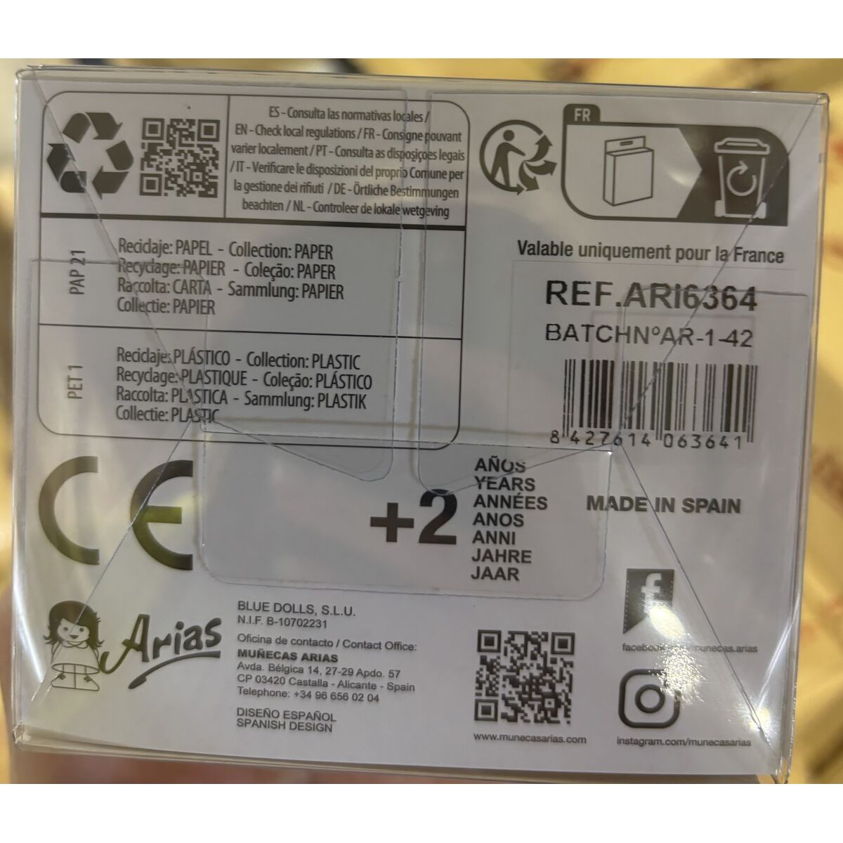 Accesorii pentru papusi Arias