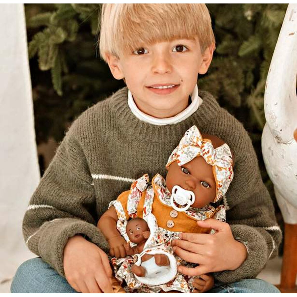 Păpușă bebeluș Arias Elegance 45 cm