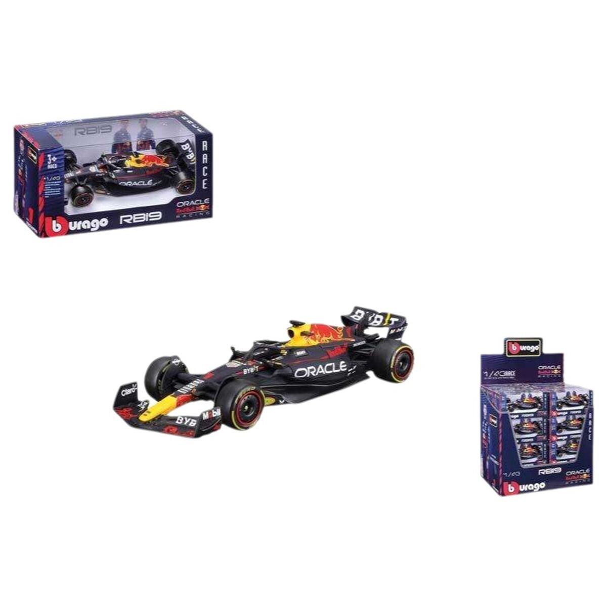Mașină Bburago F1 Race Red Bull Racing