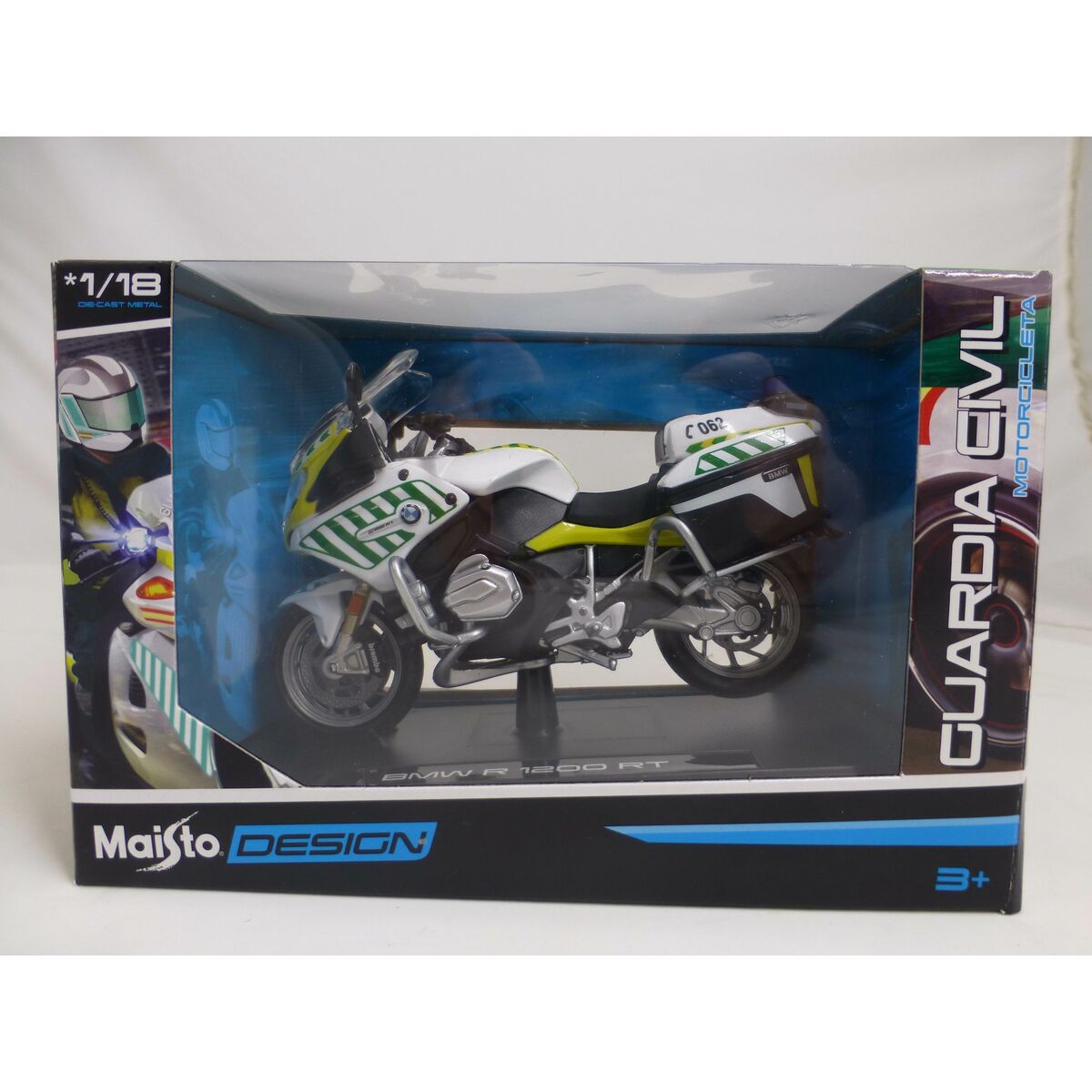 Motocicletă BMW Bmw R 1200 Rt Guardia Civil 1:18