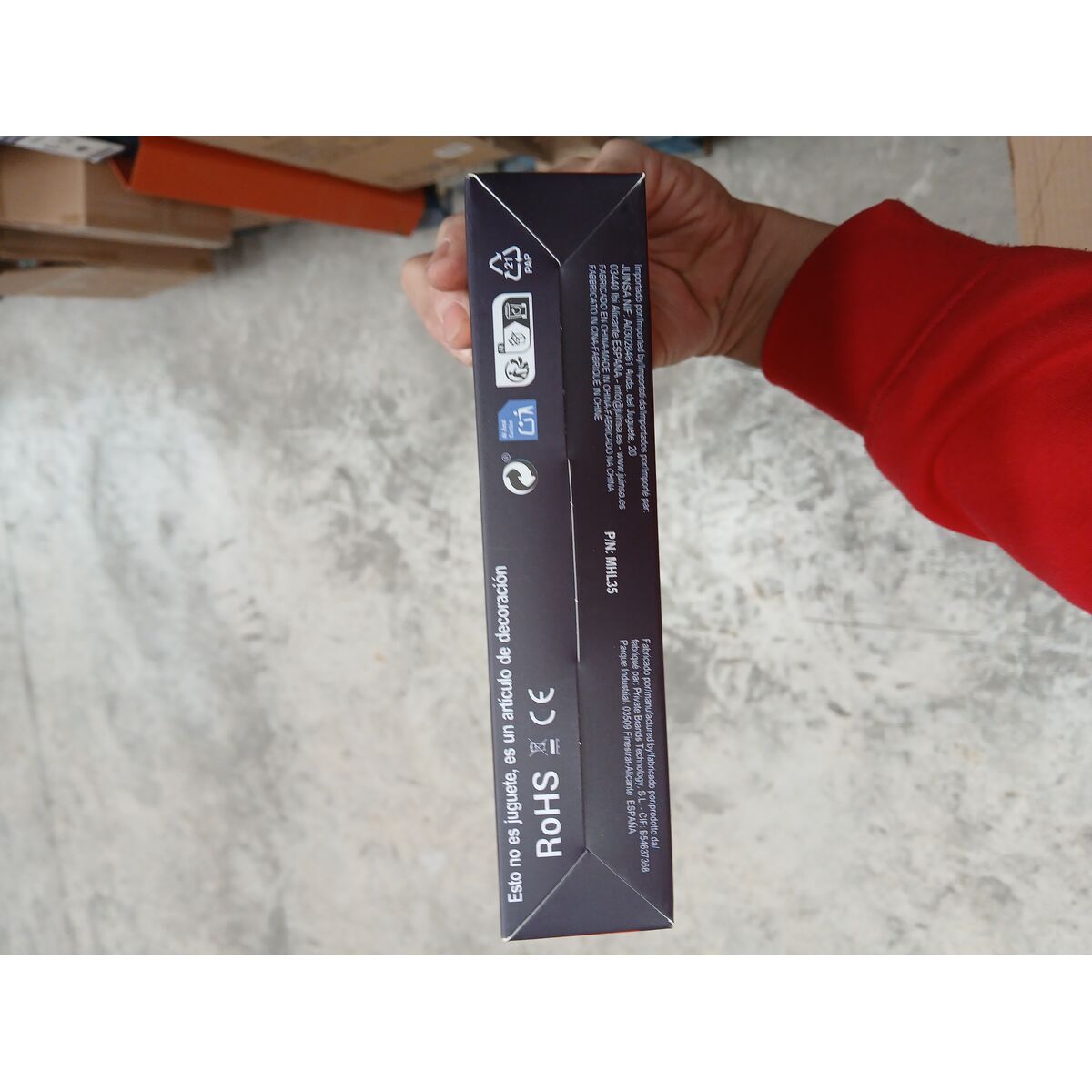 Decorațiune pentru Halloween Juinsa 13 x 28 cm Liliac