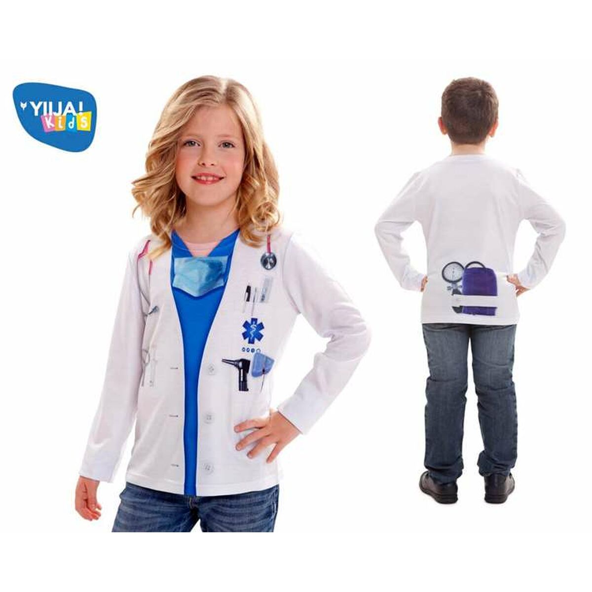 Costum pentru copii My Other Me Mr. & Mrs. Doctor 8-10 Ani Multicolor