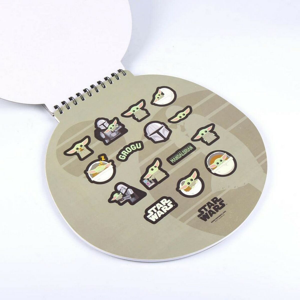 Set de Papetărie The Mandalorian Verde Notebook